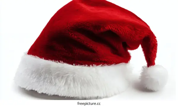 Classic Red Christmas Santa Hat