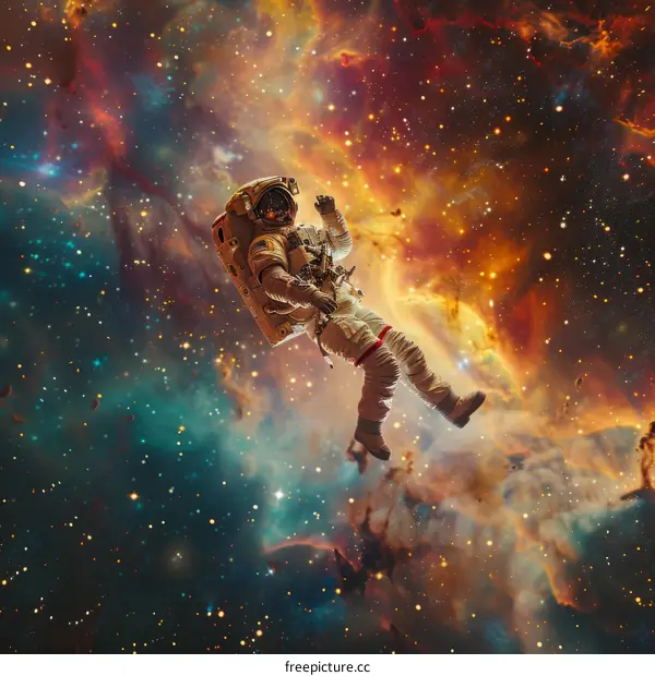 Astronaut in Space: A Moment of Exploration
