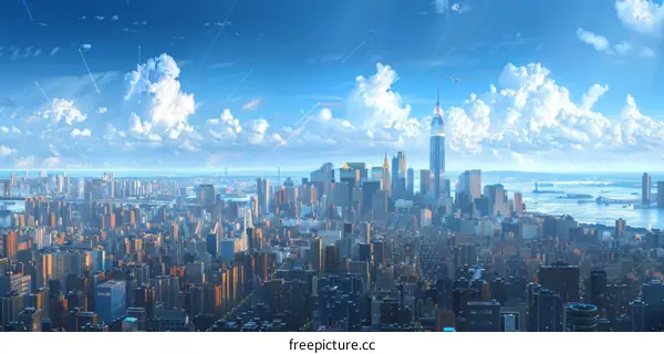 New York City Skyline: Iconic Skyscrapers and Landmarks