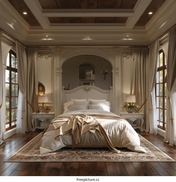 Elegant and Luxurious Bedroom Interior Design