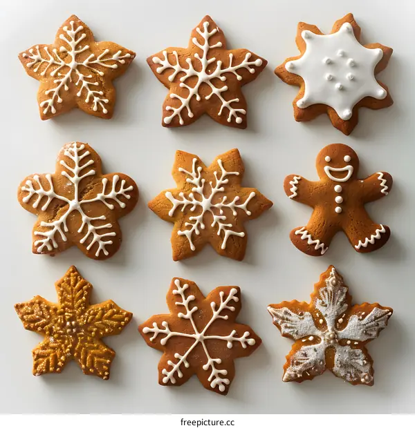 Gingerbread cookies for Christmas