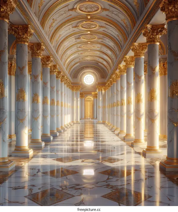 Elegant Royal Hall Interior Design