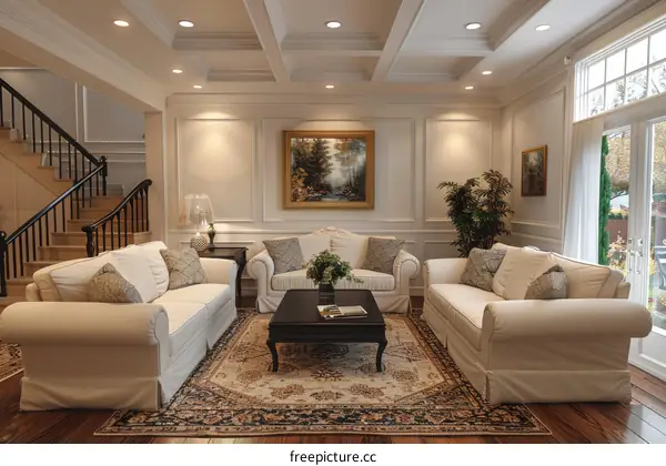 Elegant Living Room Interior Design