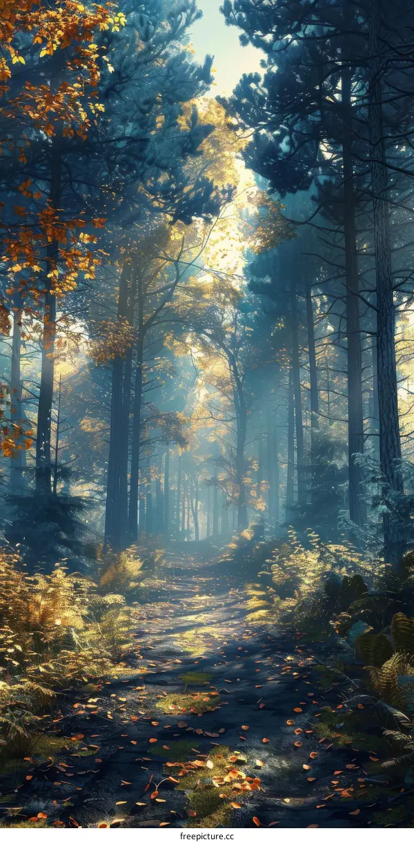 The Path Through the Misty Woods