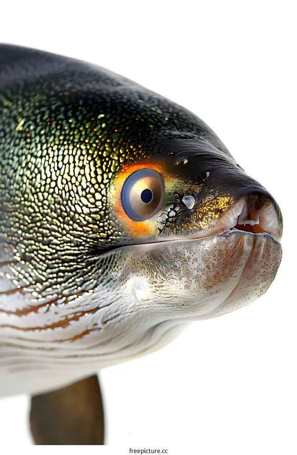 Fish Head Closeup