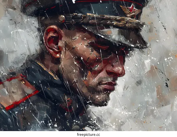 Portrait of a Soviet Officer