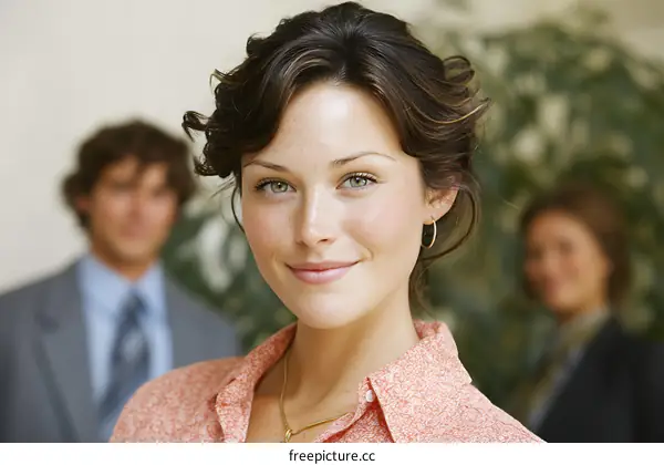 Business woman portrait in a professional setting