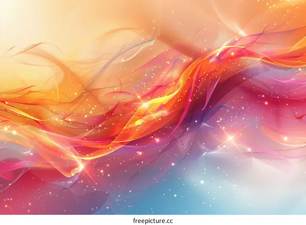 Dazzling Multicolored Ribbons: A Symphony of Color