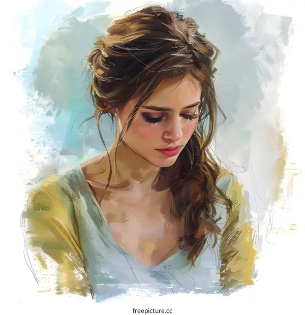 portrait of a beautiful woman