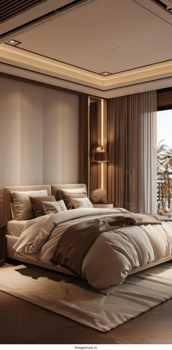 Modern Elegant Bedroom Interior Design