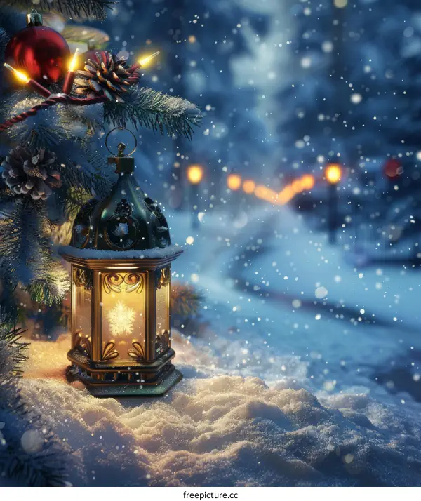 Christmas Eve under the Snowfall