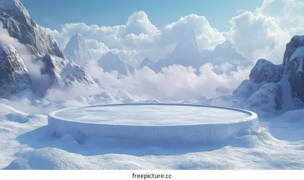 Winter Wonderland Frozen Arena