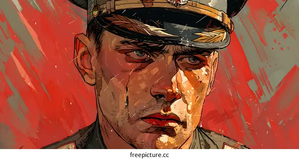 Portrait of a Soviet Officer