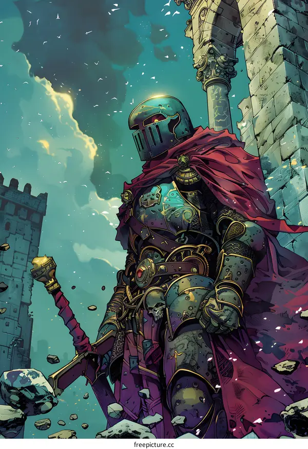 The Last Guardian of the Ruined City