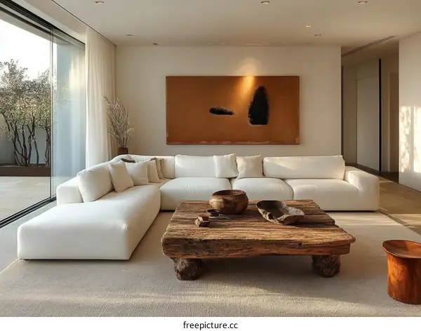 Modern Minimalist Living Room Interior Design