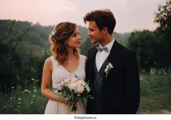 Couple Wedding Photoshoot in Nature