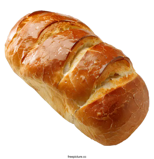 [Transparent Background PNG]Freshly Baked Loaf of Bread