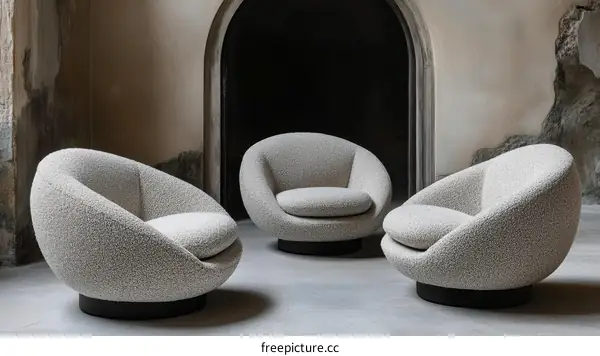 Modern Design  Comfortable Armchairs