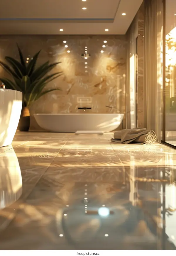 Luxury Modern Interior Bathroom Design