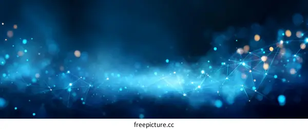 Abstract Digital Network Background Design