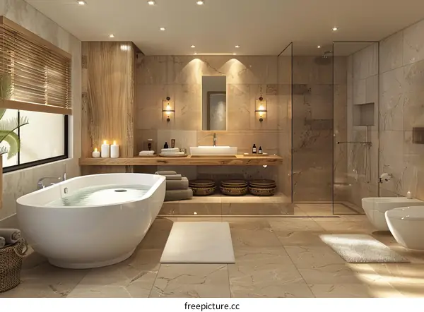 Modern Luxurious Bathroom Design