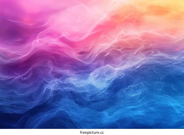Colorful Abstract Background with a Smooth, Fluid-Like Texture