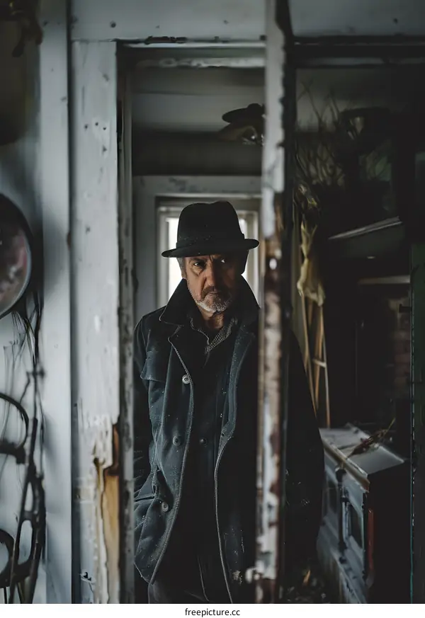 Portrait of a Man in a Black Hat