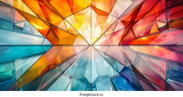Kaleidoscope of Colors and Light: Abstract Art