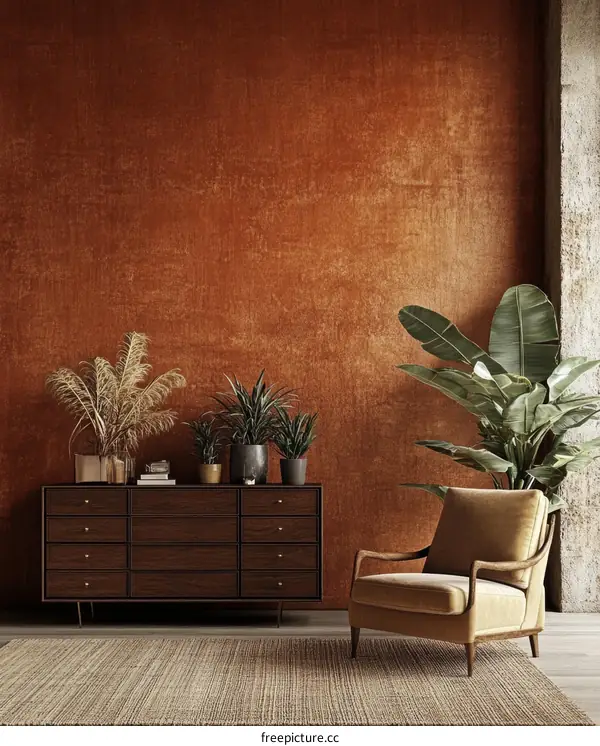 Modern Rustic Living Room Interior Design