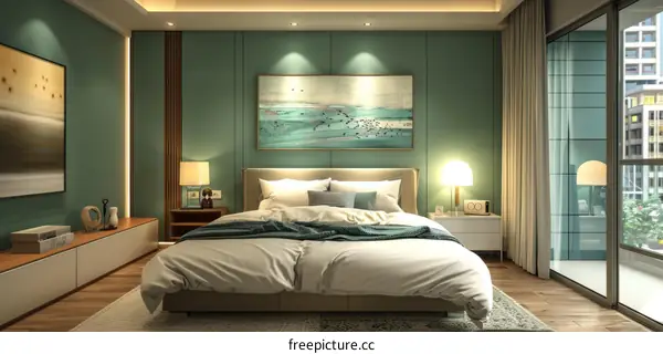 Exquisite and Comfortable Master Bedroom Design