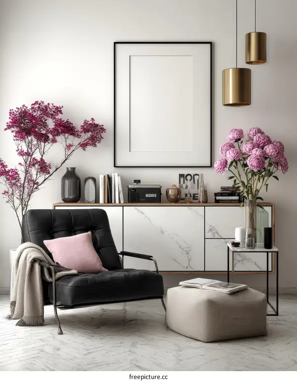 Modern Minimalist Living Room Interior Design