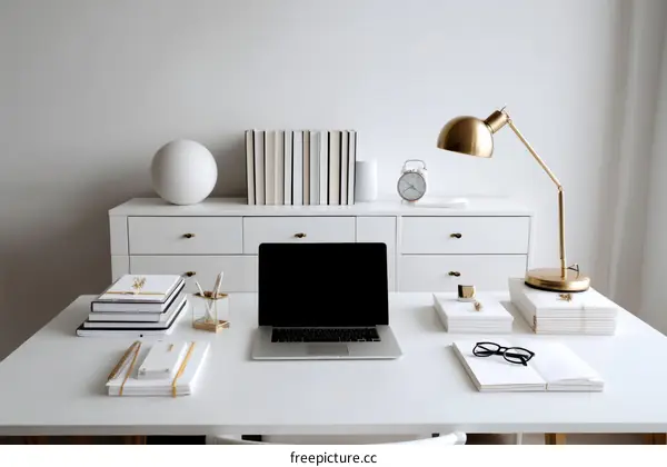 Minimalist Modern Workspace Setup