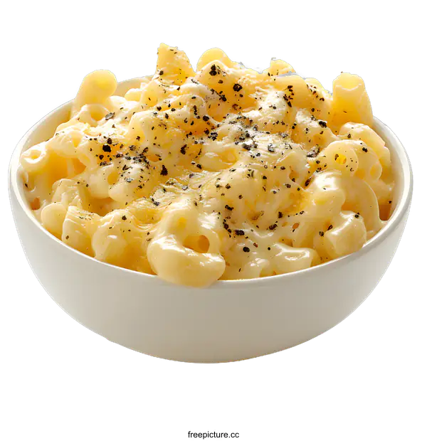 [Transparent Background PNG]bowl of mac and cheese