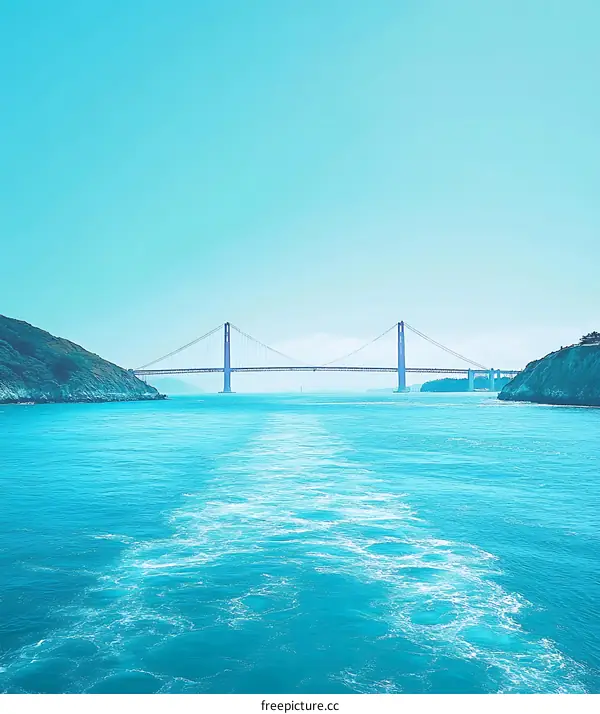 Golden Gate Bridge View from the Bay