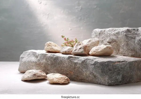 Natural Stones Display Background Image