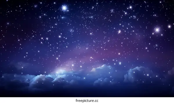 Starry Night Sky
