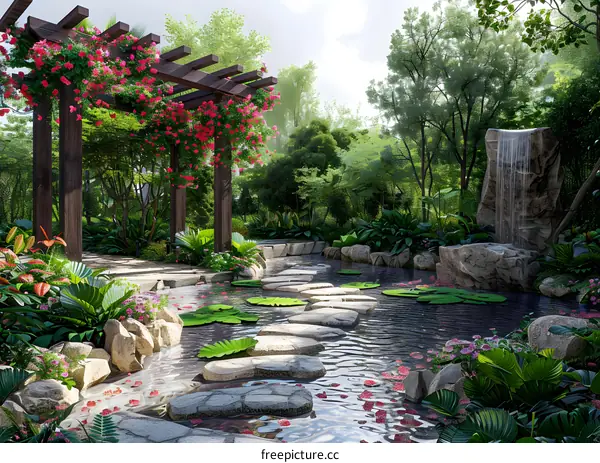 Natural山水Garden Landscape Design