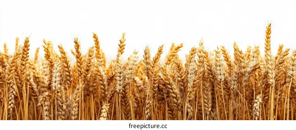 Golden Wheat Field Background Image
