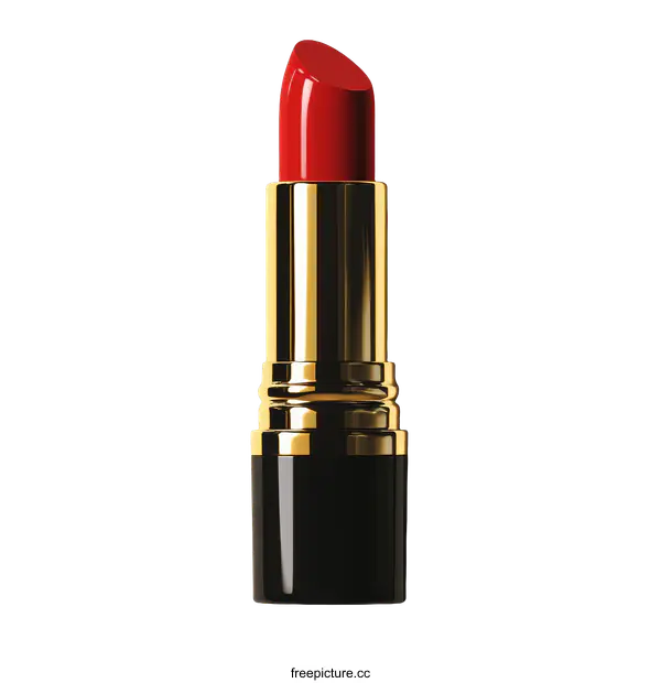 [Transparent Background PNG]Luxury Red Lipstick Illustration