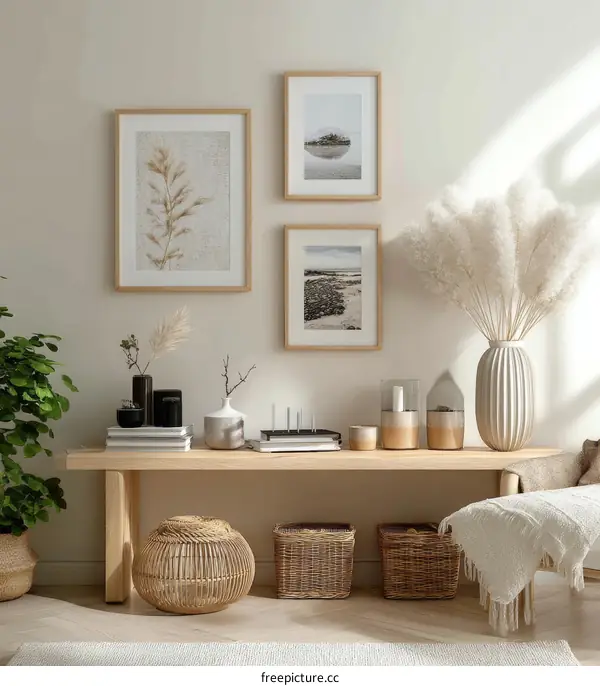 Modern Minimalist Home Decor with Natural Elements