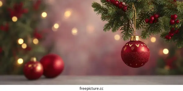 Christmas Ornament Red Decoration