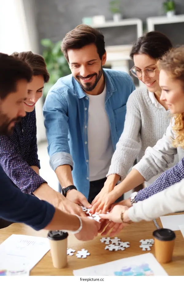 Teamwork and Collaboration with Puzzle