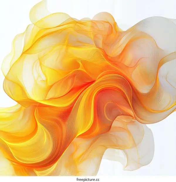 Abstract Flowing Colors