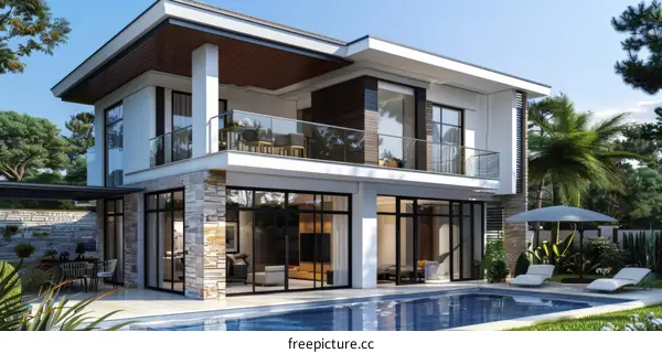Modern Villa with Swimming Pool
