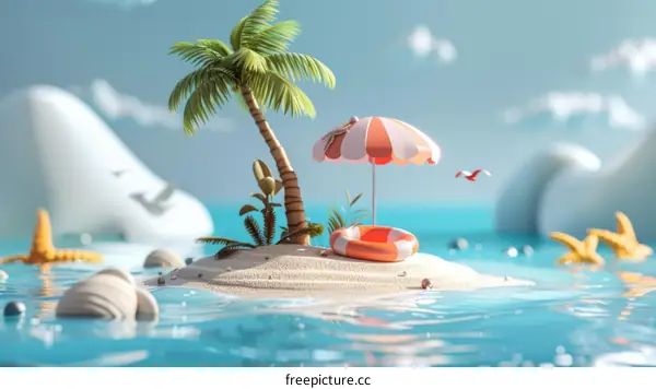 Tropical Island Paradise: Escape to Serenity