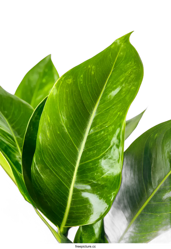 [Transparent Background PNG]Close Up Of Green Leaf Texture