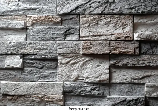 Modern Stone Wall Texture Pattern