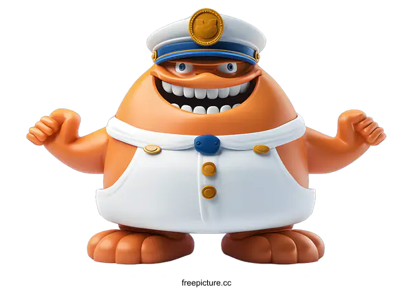 [Transparent Background PNG]Funny 3d cartoon character