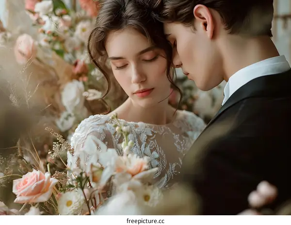 A couple is getting married