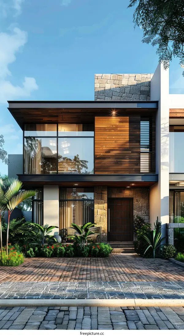 Modern Home with Expansive Neighborhood Views